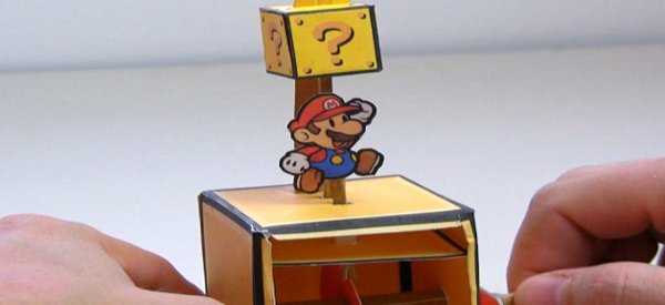 DIY : Fabriquer un automate Mario Bros en papier