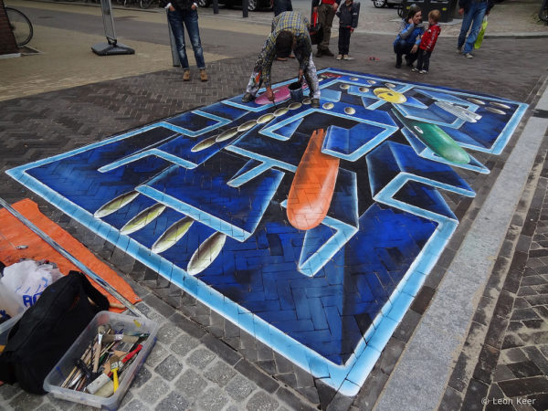 street art un incroyable oeuvre de rue inspiree de pacman 03 600x450 Street Art : Un incroyable oeuvre de rue inspirée de Pacman