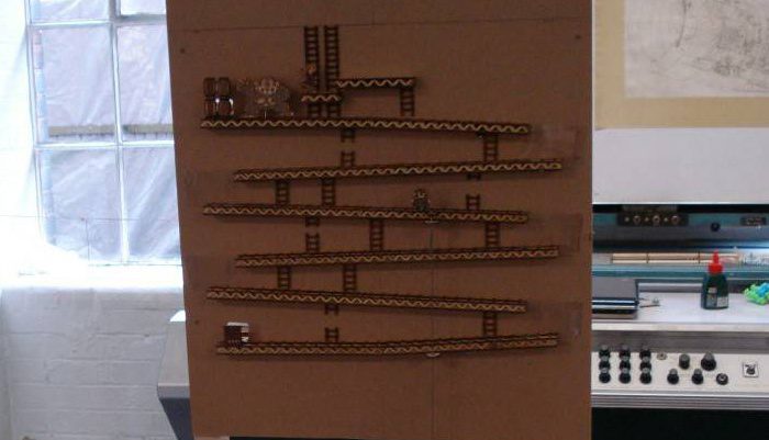 IRL : Une version de Donkey Kong mécanique