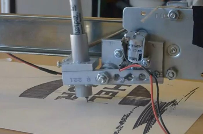 DIY : Une imprimante sur pivot central réalisé avec un Arduino