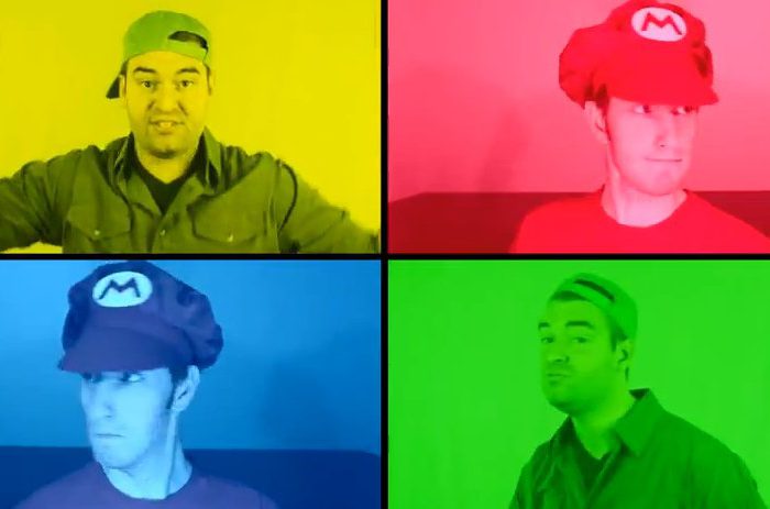 Vidéo : Un medley du thème de Super Mario Bros A Cappella