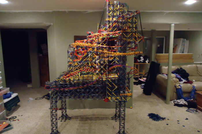 K'nex Pinball Machine : Un incroyable flipper réalisé en K'nex