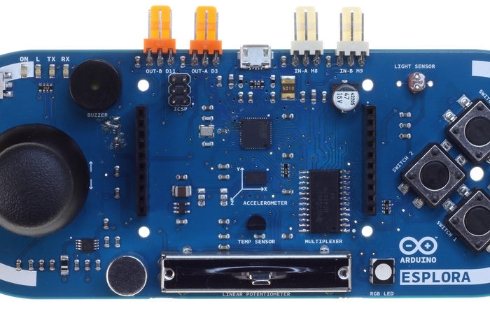 Nouveauté : A la découverte de l'Arduino Esplora