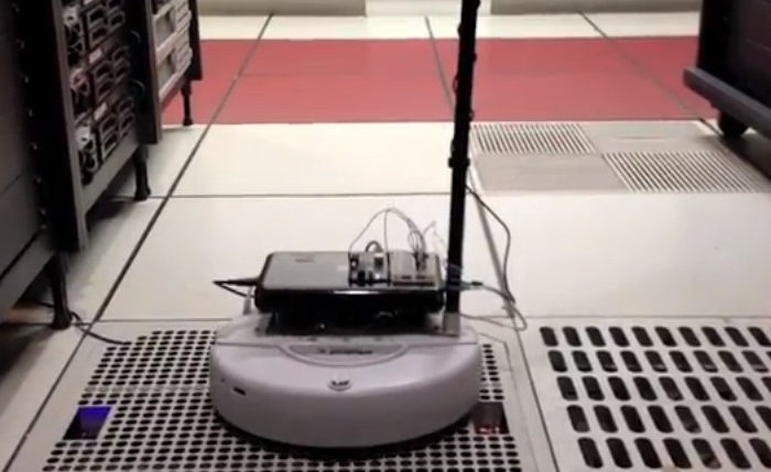 Un robot Roomba pour surveiller la température d'un data center