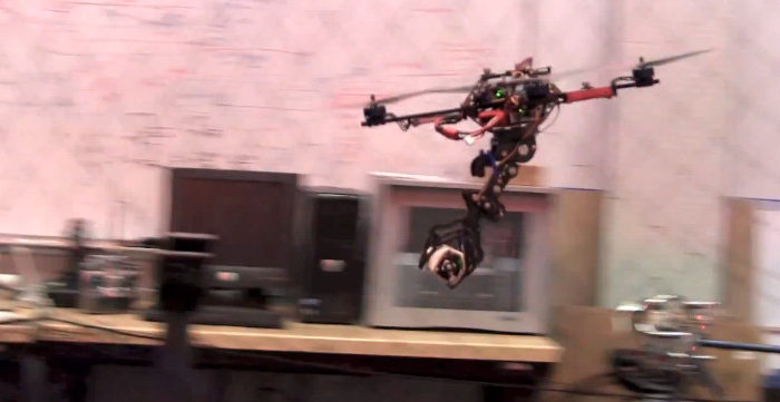 Vidéo : Quand les quadroptors s'inspire des aigles pour attraper des objets