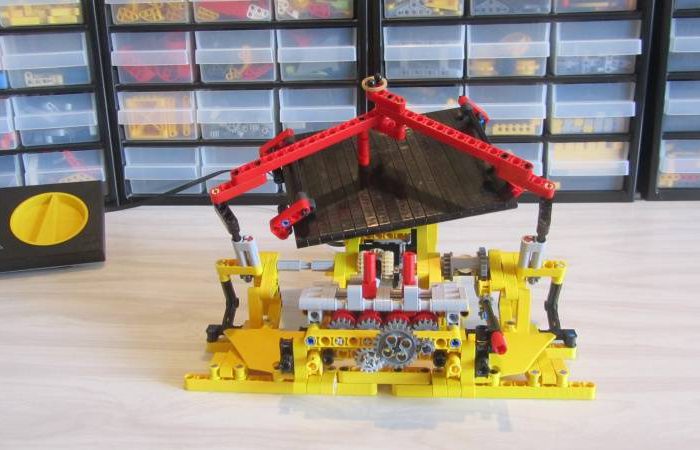 Une machine Spirographe à base de LEGO Technic
