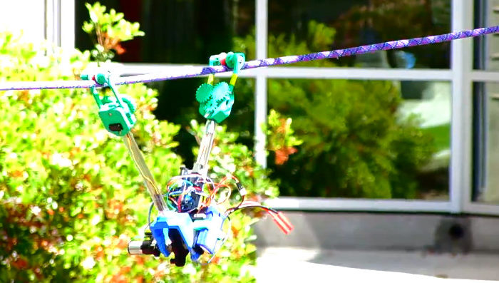 SkySweeper : Un robot DIY pour inspecter les lignes électriques