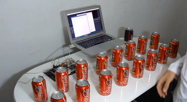 DIY : Jouer de la musique avec des boites de Coca et un Arduino