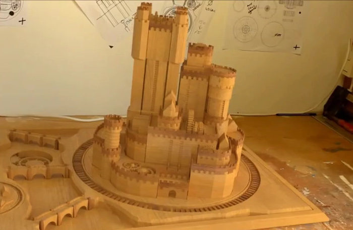 Vidéo : Un château qui se déploie comme dans Game of Thrones 