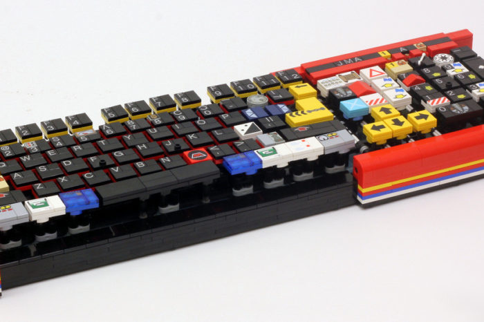 DIY : Un clavier d'ordinateur réalisé avec des LEGO