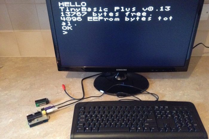 Arduino BASIC Shield : Un ordinateur à base d'Arduino executant du Basic