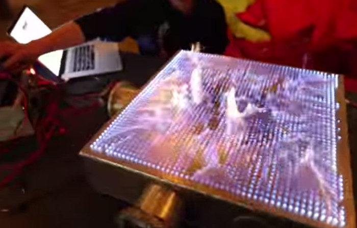 Pyro Board : La version 2D du tube de Rubens