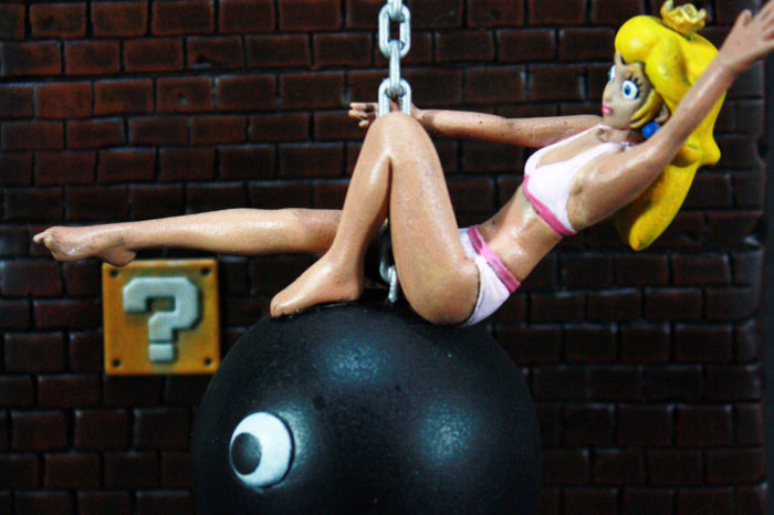 OMG : La Princess Peach en mode Wrecking Ball sur un Chomp