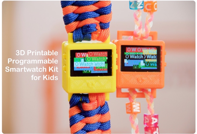 O Watch : Une montre imprimée en 3D à base d'Arduino pour les enfants