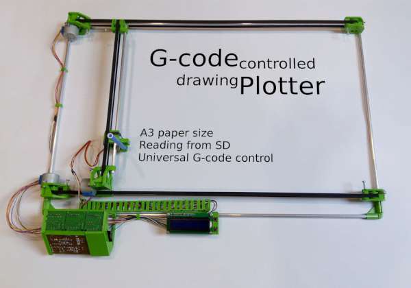 DIY : Une table traçante A3 pilotée en G-Code