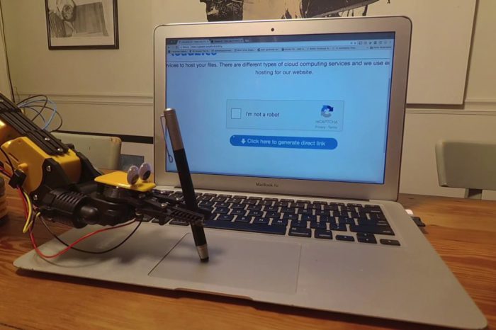 Vidéo : Un robot qui passe le Captcha Test "I'm not a robot"