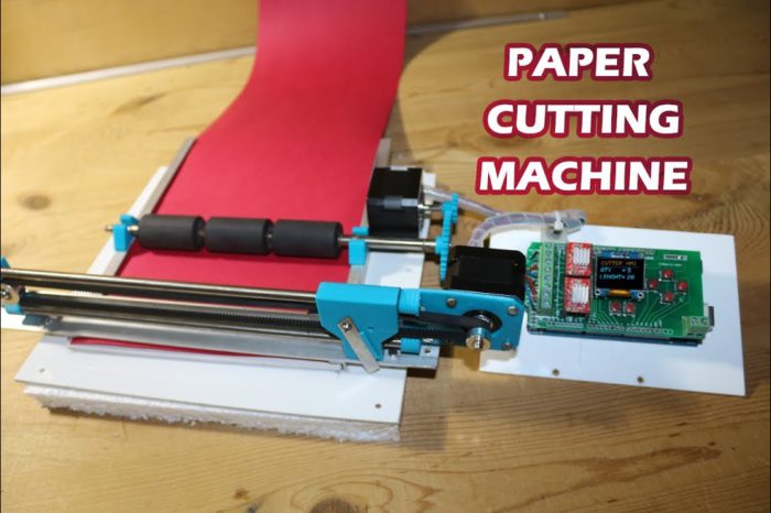 DIY : Fabriquer un coupe papier automatisé à base d'Arduino