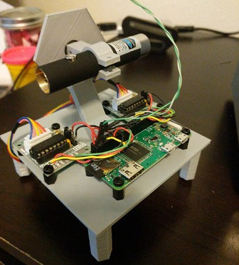 DIY : Un laser piloté par Raspberry PI qui affiche la météo